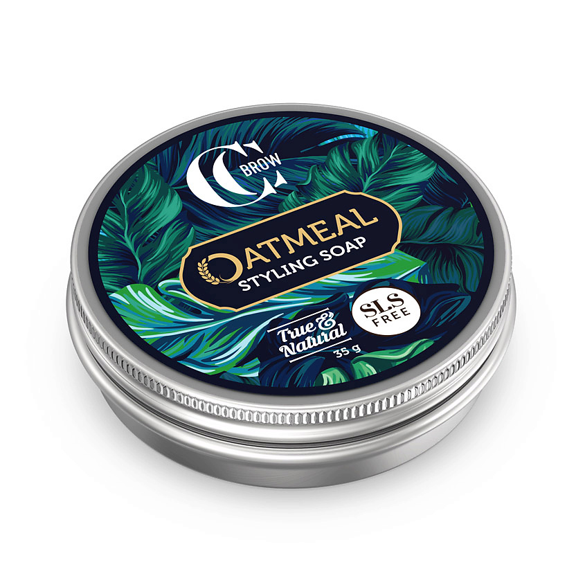 Изображение товара LUCAS Мыло овсяное для укладки бровей со щеточкой CC Brow True&Natural, 35 г