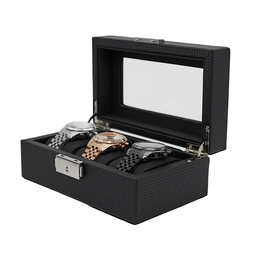 Изображение товара CLOX Шкатулка для наручных часов, W03B, Черный