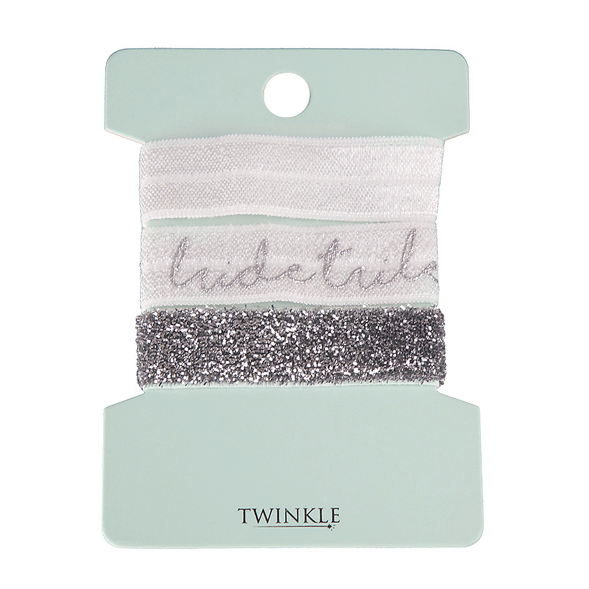 Изображение товара Набор резинок TWINKLE Shimmer 1 для женщин женственных и утонченных причесок