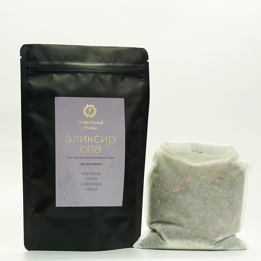 Изображение товара Соль для ванны с натуральными травами Эликсир СПА 1 шт