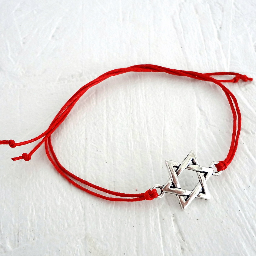 Изображение товара СОЧИНЯЙ МЕЧТЫ Браслет желаний "Звезда Давида", 1 шт