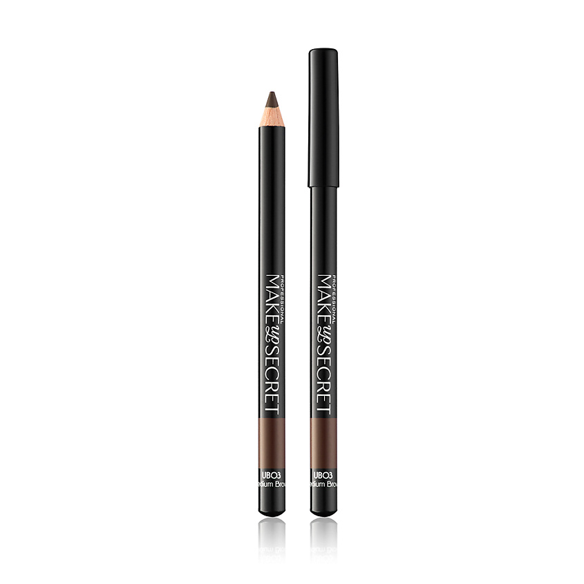 Изображение товара Универсальный карандаш для бровей MAKE-UP SECRET Universal Browliner холодный коричневый 1 шт.