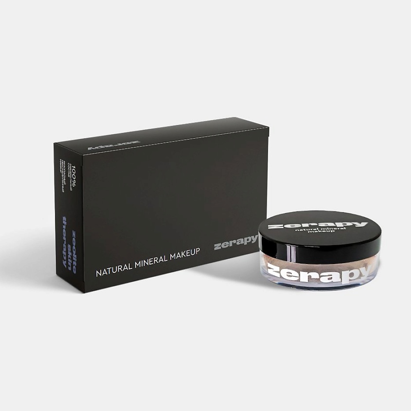 Изображение товара ZERAPY Пудра тональная минеральная, РОЗОВО - БЕЖЕВЫЙ