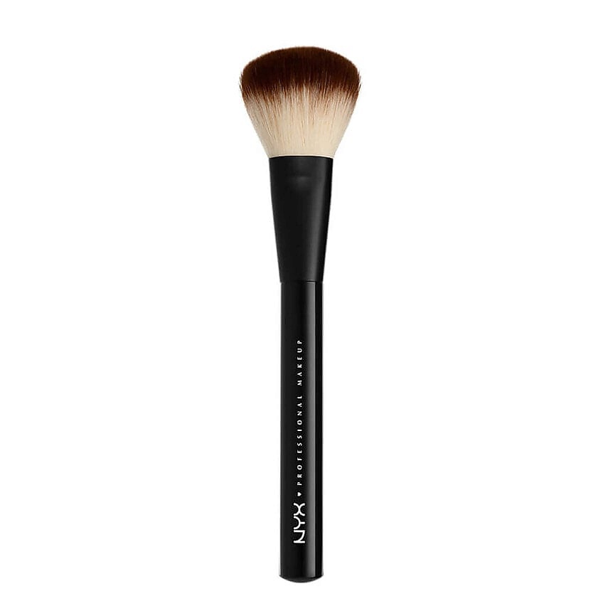 Изображение товара NYX PROFESSIONAL MAKEUP Профессиональная кисть для пудры Pro Powder Brush, Черный