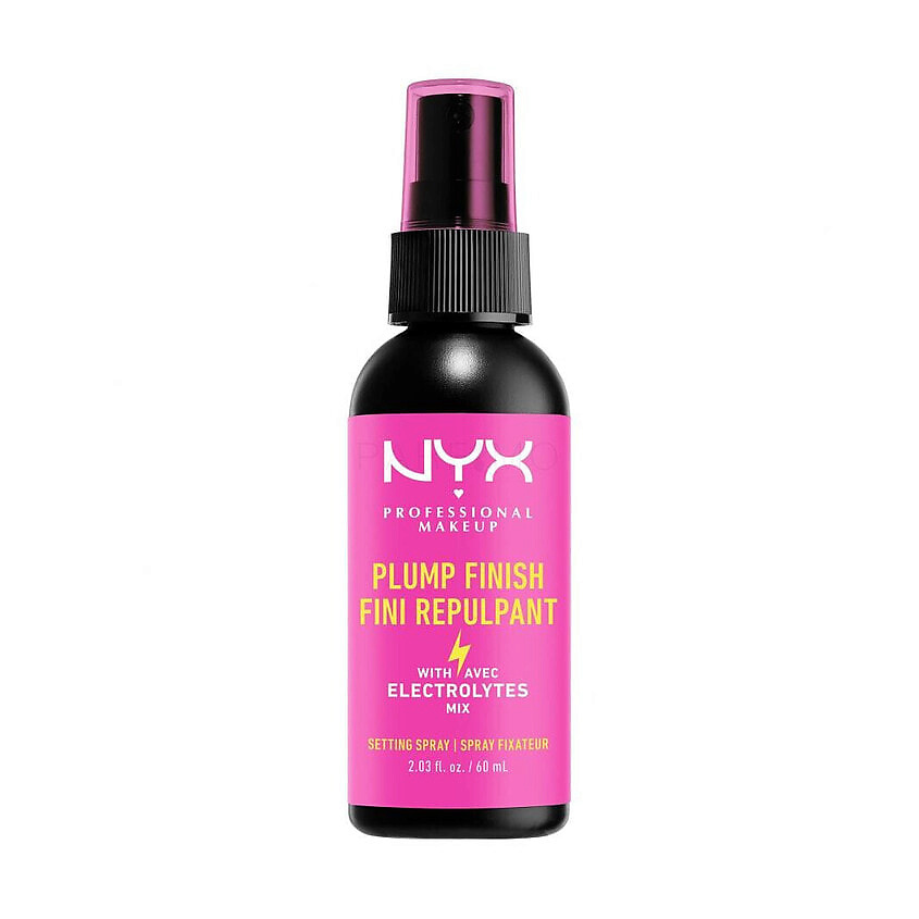 Изображение товара NYX PROFESSIONAL MAKEUP Fixer для макияжа Plump Finish 60 мл - стойкий дневной спрей для лица
