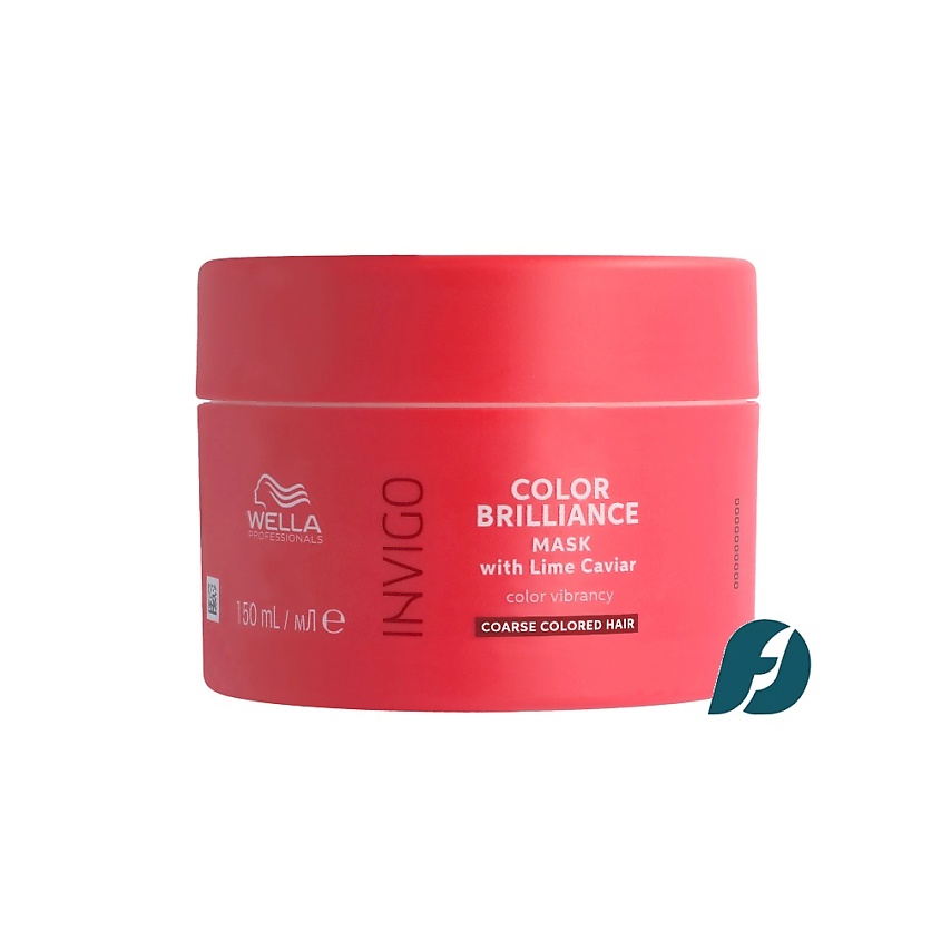 Изображение товара Маска для окрашенных жестких волос WELLA PROFESSIONALS Invigo Color Brilliance COARSE 150 мл