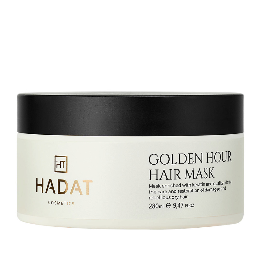 Изображение товара HADAT COSMETICS Маска для волос "Golden hour", 280 мл