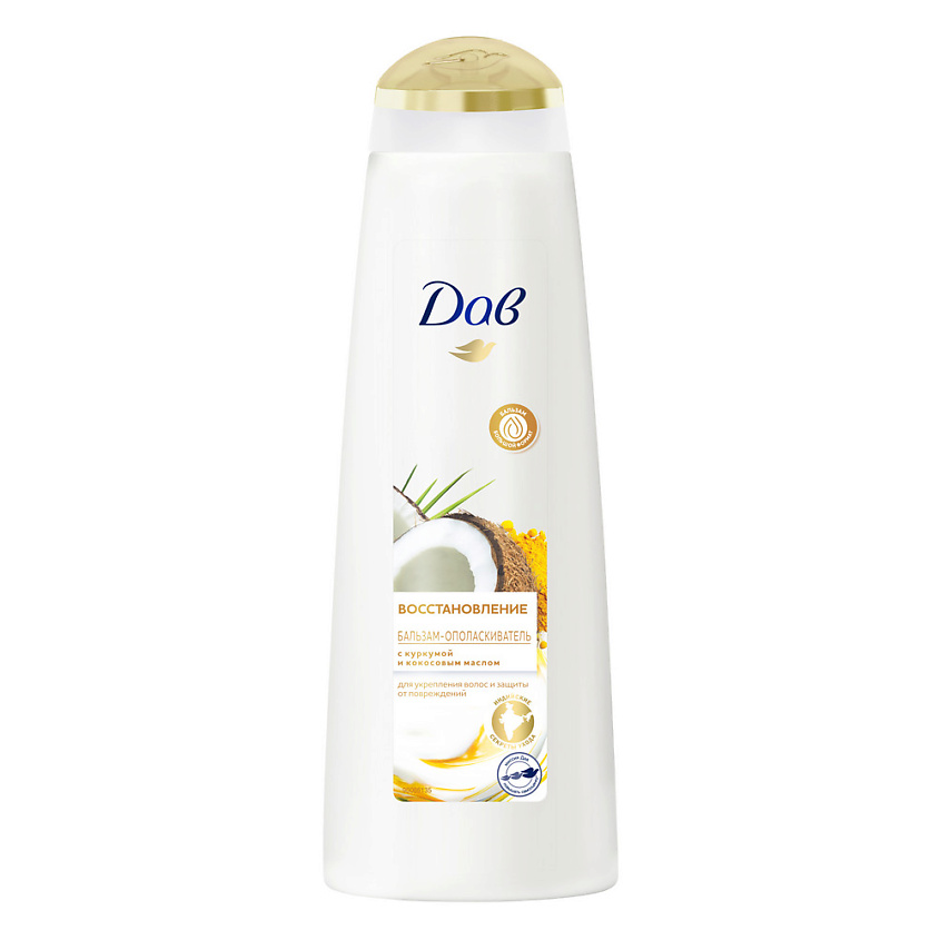 Изображение товара Дав Бальзам для волос ВОССТАНОВЛЕНИЕ 350 мл натуральный уход
