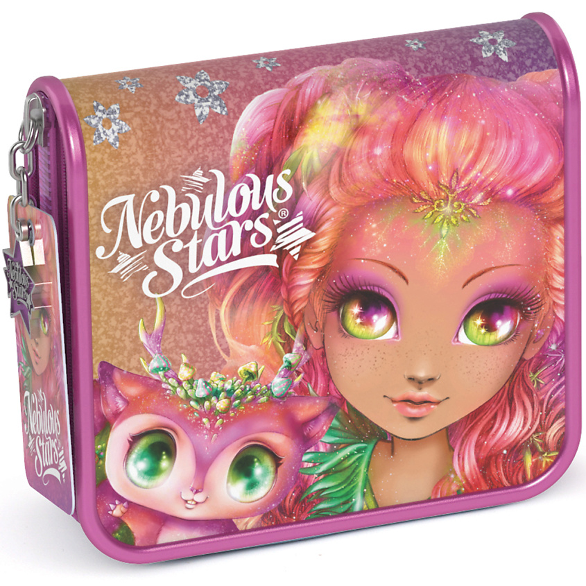 Изображение товара NEBULOUS STARS Серия Estrelia: Кошелек с картхолдером и отделением для монет, Розовый