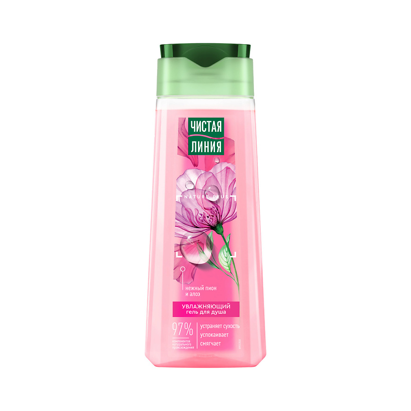 Изображение товара ЧИСТАЯ ЛИНИЯ Гель для душа УВЛАЖНЯЮЩИЙ, 250 мл