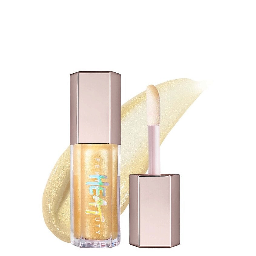 Изображение товара FENTY BEAUTY Блеск для губ Gloss Bomb Heat Universal Lip Luminizer + Plumper, Lemon Lava