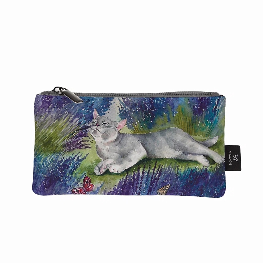 Изображение товара Стильная маленькая кожаная косметичка МАХАОН для путешествий