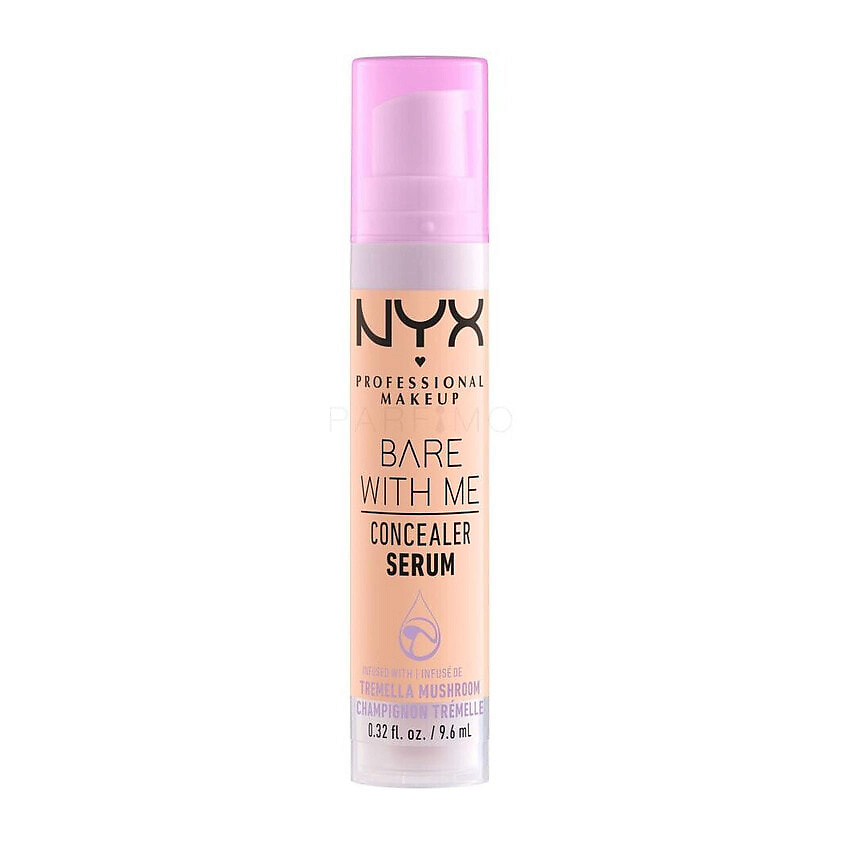 Изображение товара NYX PROFESSIONAL MAKEUP Ухаживающий консилер Bare With Me Serum Concealer 2.5 Medium Vanilla