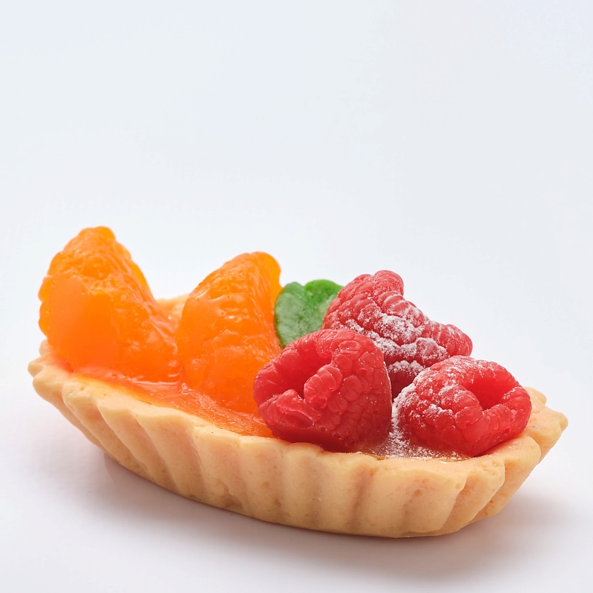 Изображение товара SKUINA Мыло ручной работы Тарталетка с ароматом мандаринов и малины