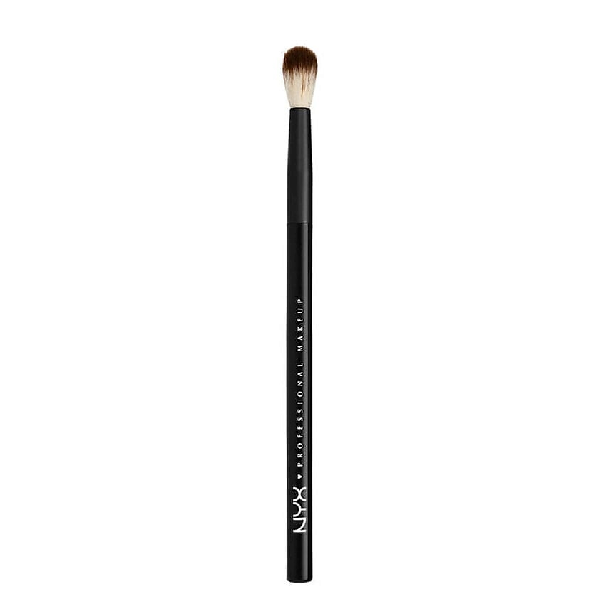 Изображение товара NYX PROFESSIONAL MAKEUP Профессиональная кисть для растушевки теней Pro Blending Brush, Черный
