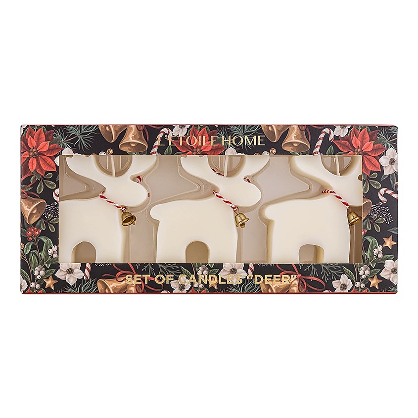 Изображение товара LETOILE HOME Набор свечей "Deer", 3 шт.