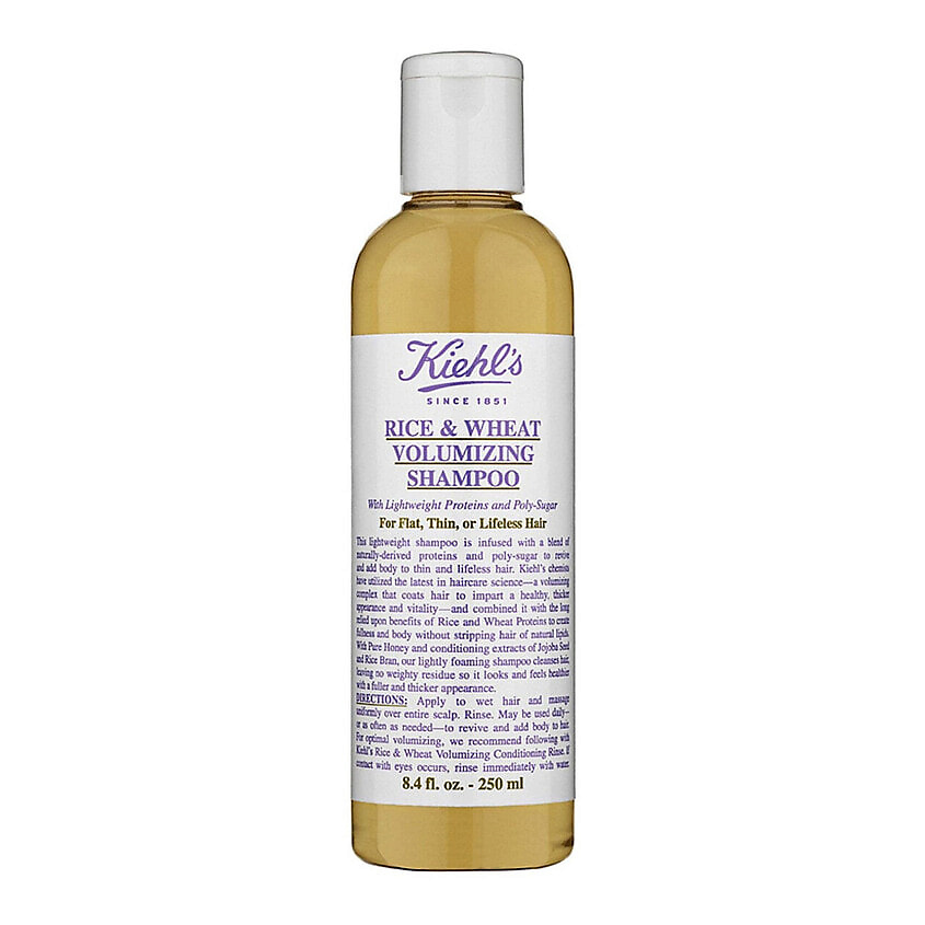 Изображение товара KIEHL'S Шампунь для объема волос Rice & Wheat Volumizing Shampoo, 250 мл
