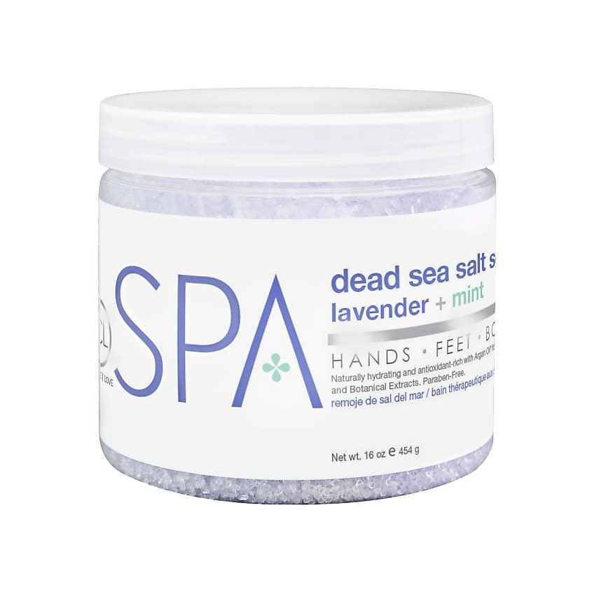 Изображение товара Соль для ванны Лаванда и Мята BE CARE LOVE 454 г Успокаивающая и увлажняющая SPA соль