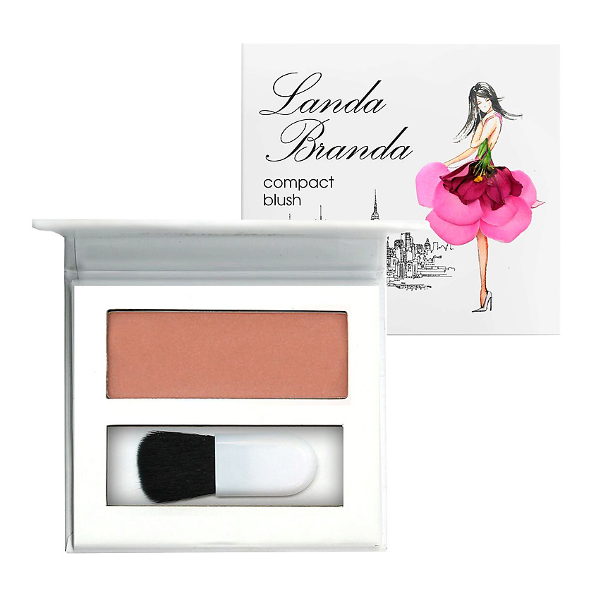 Изображение товара LANDA BRANDA Компактные румяна Свежесть, № 75 рассвет 3 гр