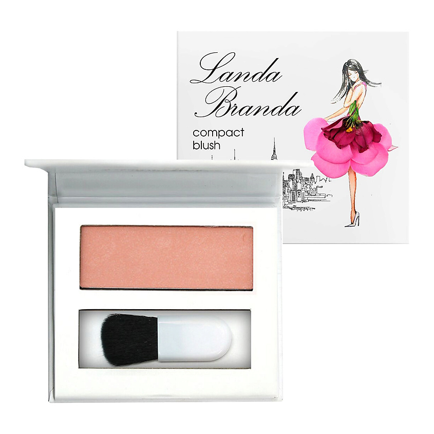 Изображение товара LANDA BRANDA Компактные румяна Свежесть, № 73 солнечно 3 гр