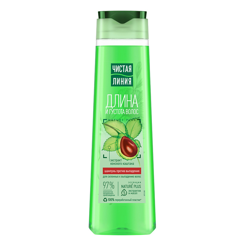 Изображение товара Чистая Линия Шампунь Против Выпадения Волос 400 мл Натуральная Формула