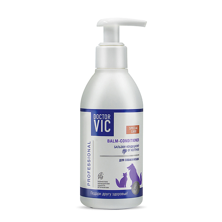 Изображение товара DOCTOR VIC Бальзам для собак и кошек от колтунов и спутывания шерсти, 200