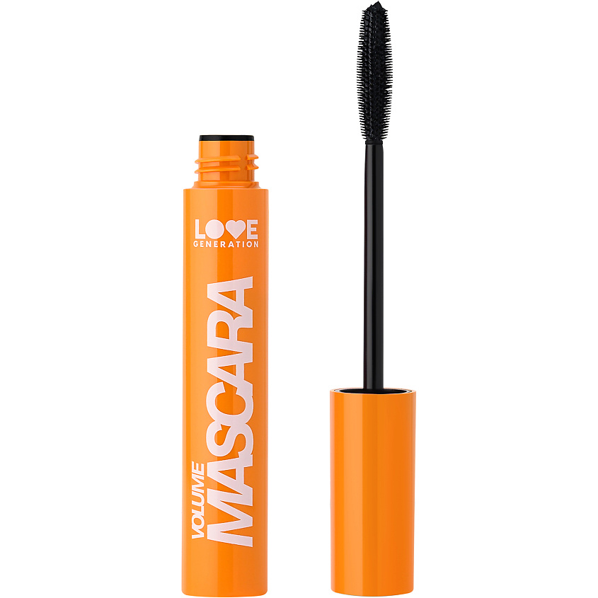 Изображение товара LOVE GENERATION Тушь для ресниц с эффектом объема и разделения Volume Mascara, 01 черный, 9 мл