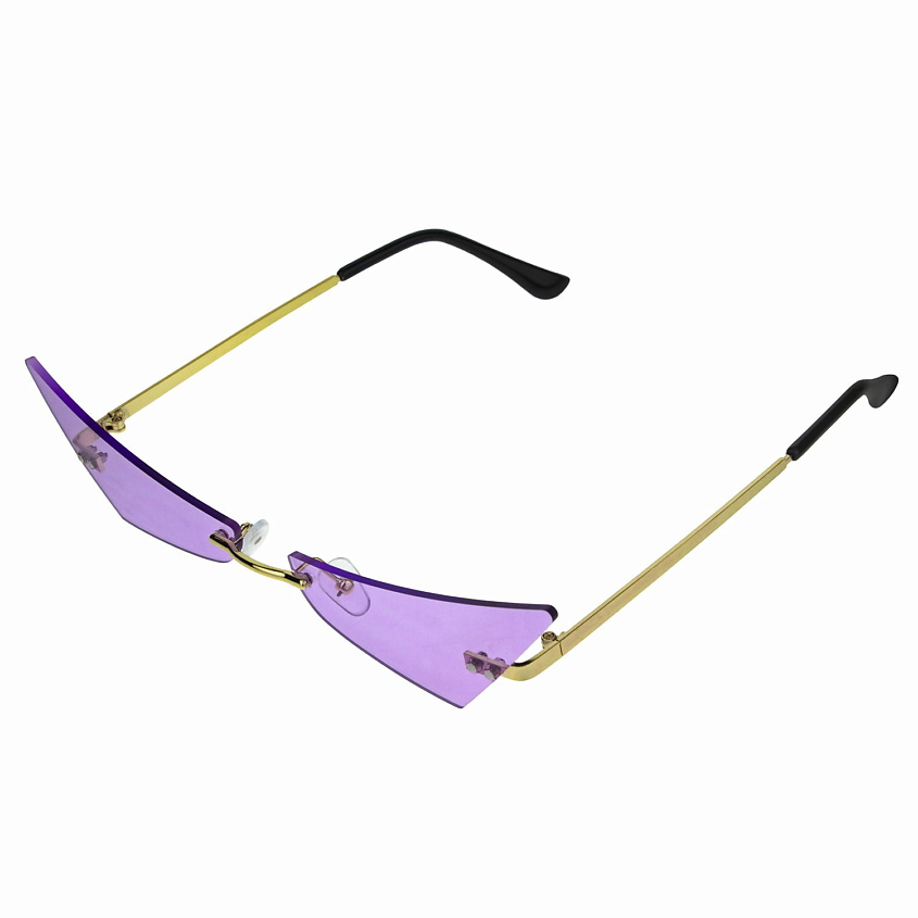 Изображение товара Люксузные узкие солнцезащитные очки LUKKY сиреневые для женщин