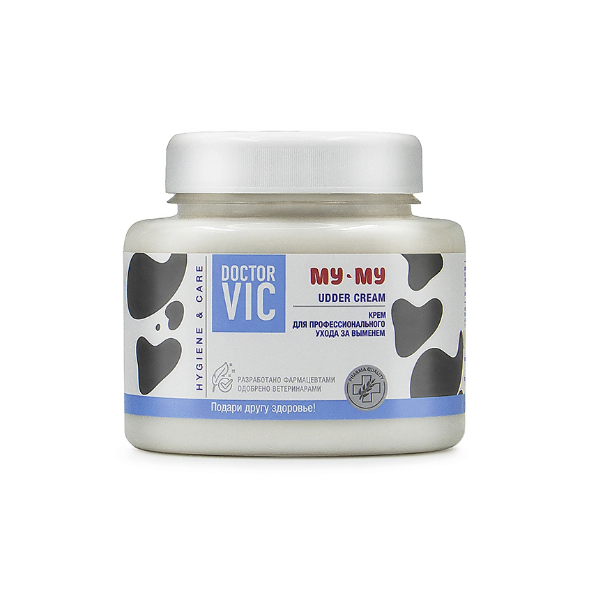 Изображение товара DOCTOR VIC Крем для вымени уход до и после доения от сухости и трещин, 250