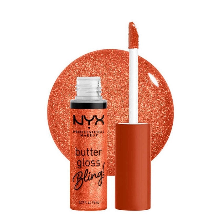 Изображение товара NYX PROFESSIONAL MAKEUP Блеск для губ Butter Gloss Bling, 06 - Shimmer Down