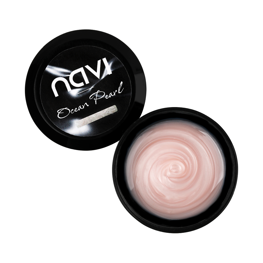 Изображение товара NAVI Ocean Pearl Жемчужный гель для наращивания ногтей, розовый