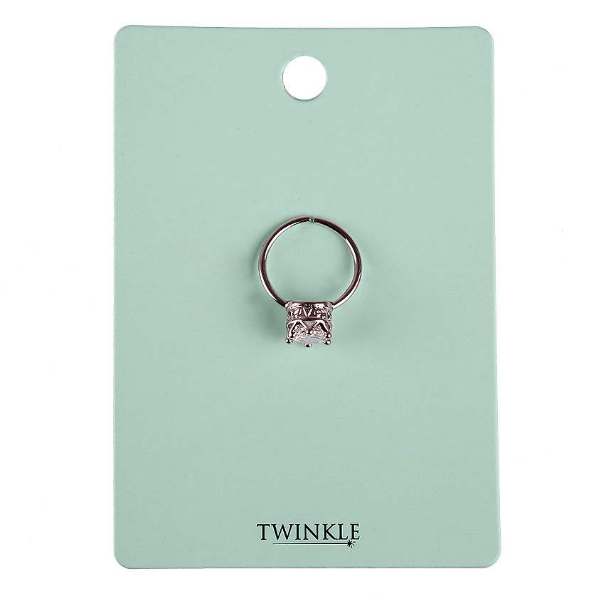Изображение товара Кольцо Crown 2 от TWINKLE - элегантное украшение с фианитами