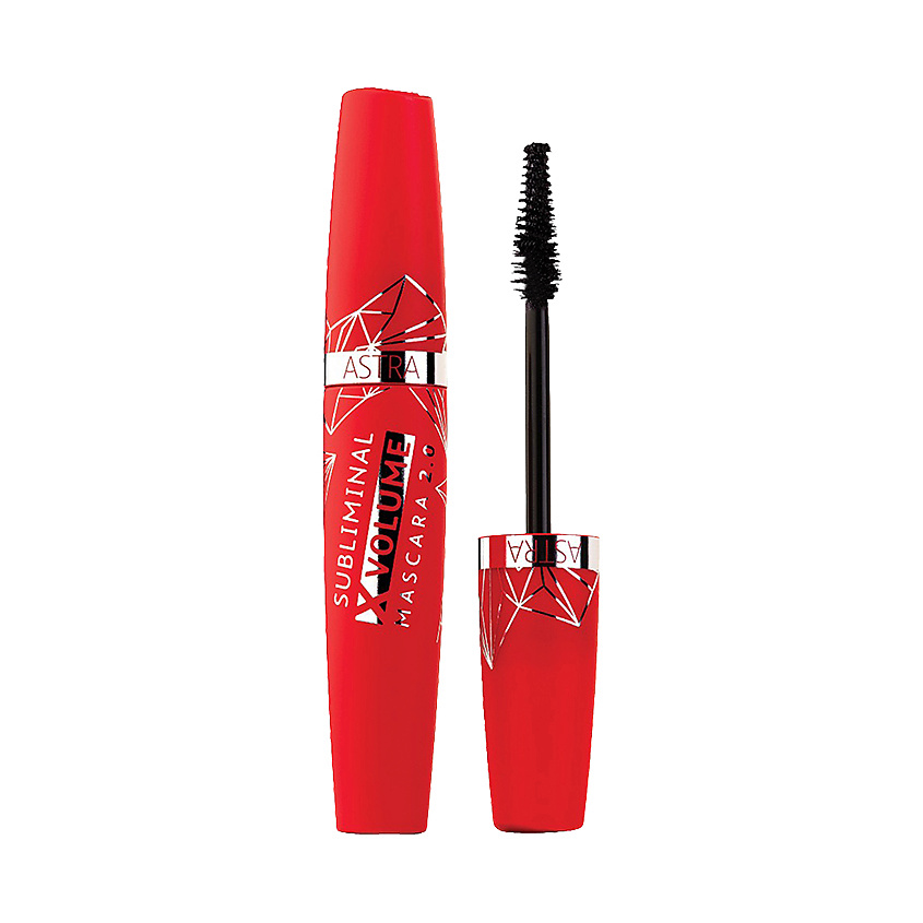 Изображение товара ASTRA Тушь для ресниц Subliminal x-volume mascara, Черный, 11 мл