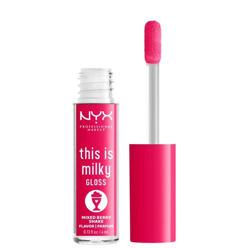 Изображение товара NYX PROFESSIONAL MAKEUP Блеск для губ This is Milky Gloss, 09 - Mixed Berry Shake