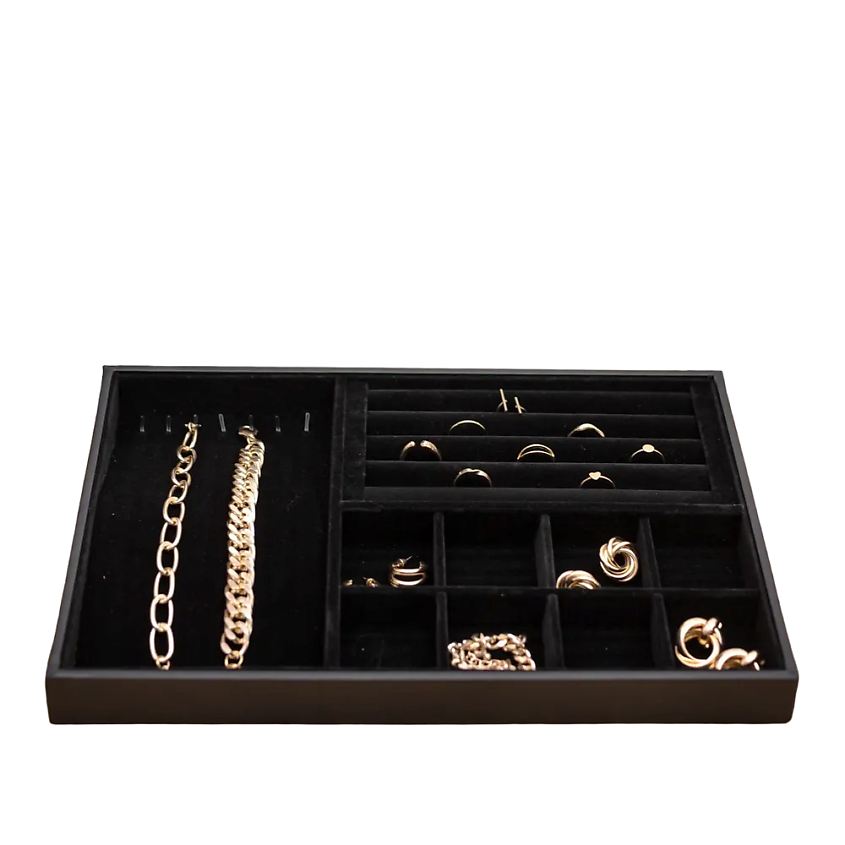 Изображение товара CLOX Органайзер для хранения украшений открытый, JB300-BK, Черный