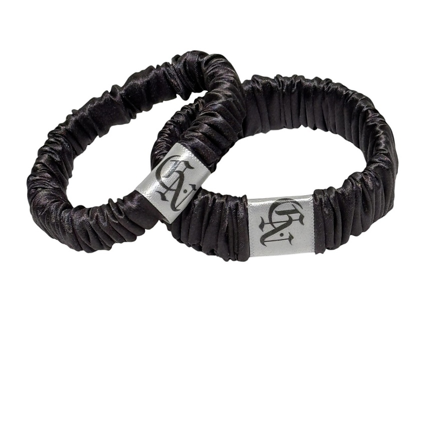 Изображение товара COSMETICS NEWS Комплект шёлковых резинок для волос, 2 шт.