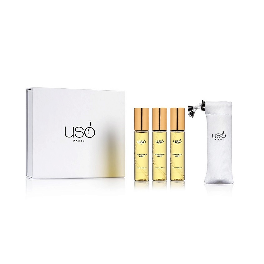 Изображение товара USO PARIS Passionfruit Peony набор парфюмерной воды 3х15 мл для женщин