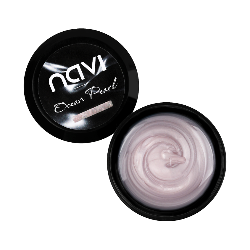 Изображение товара NAVI Ocean Pearl Жемчужный гель для наращивания ногтей светло бежевый