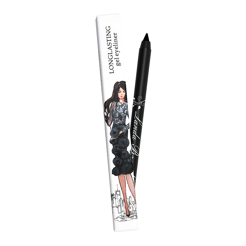 Изображение товара Карандаш для губ LANDA BRANDA LONGLASTING № 12 charcoal 1,2 гр для стойкого макияжа губ