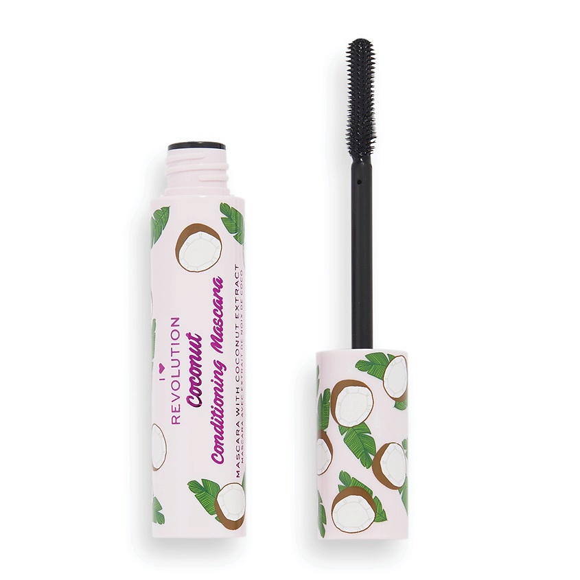 Изображение товара I HEART REVOLUTION Тушь для ресниц TASTY COCONUT Conditioning Mascara, черная, 8 мл
