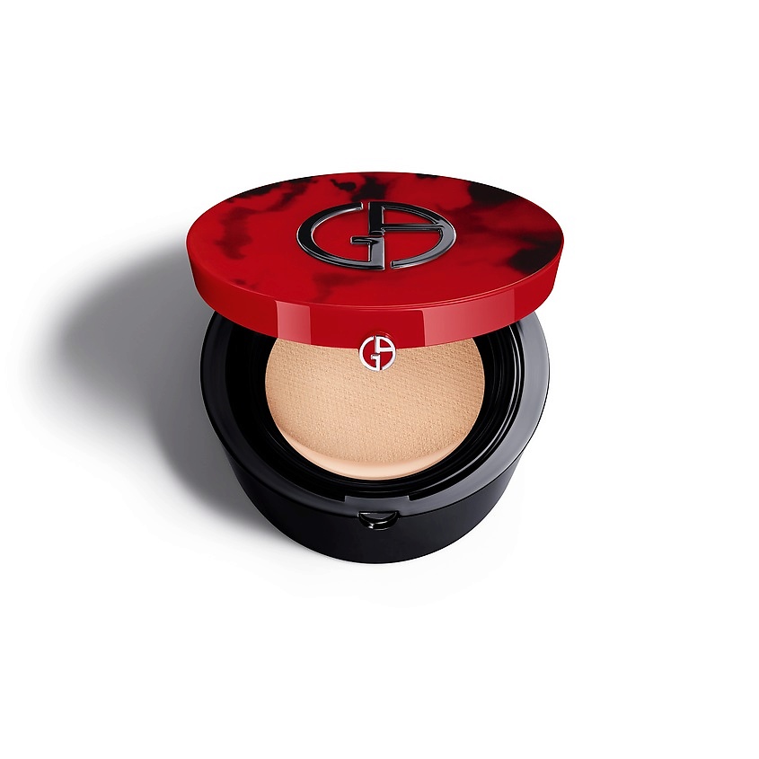 Изображение товара GIORGIO ARMANI Кейс для тонального флюида-кушона RED CUSHION MALACHITE CASE, 1 шт.