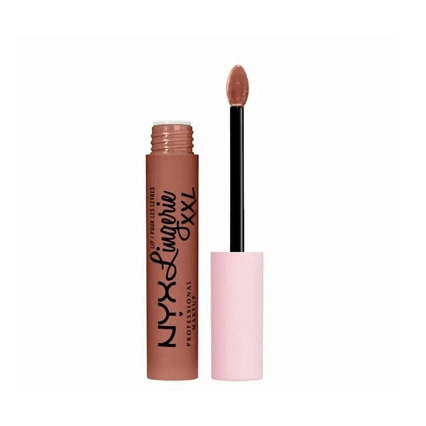 Изображение товара NYX PROFESSIONAL MAKEUP Жидкая матовая помада Lip Lingerie XXL 25 - Candela Babe