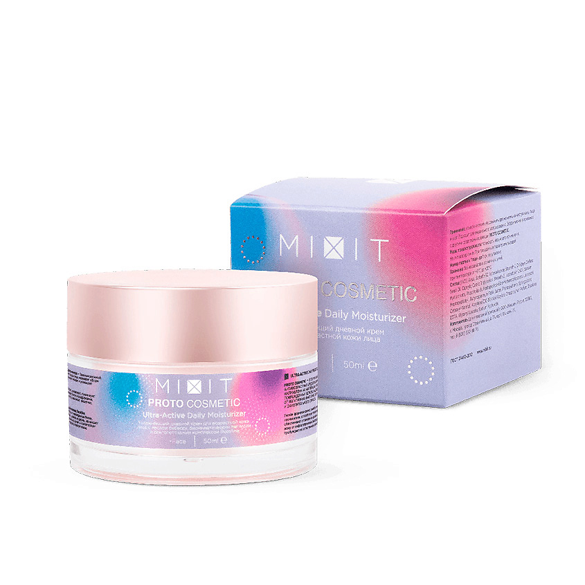 Изображение товара MIXIT Крем дневной для возрастной кожи лица увлажняющий 30+ PROTOCOSMETIC Ultra-Active Daily Moisturizer, 50 мл