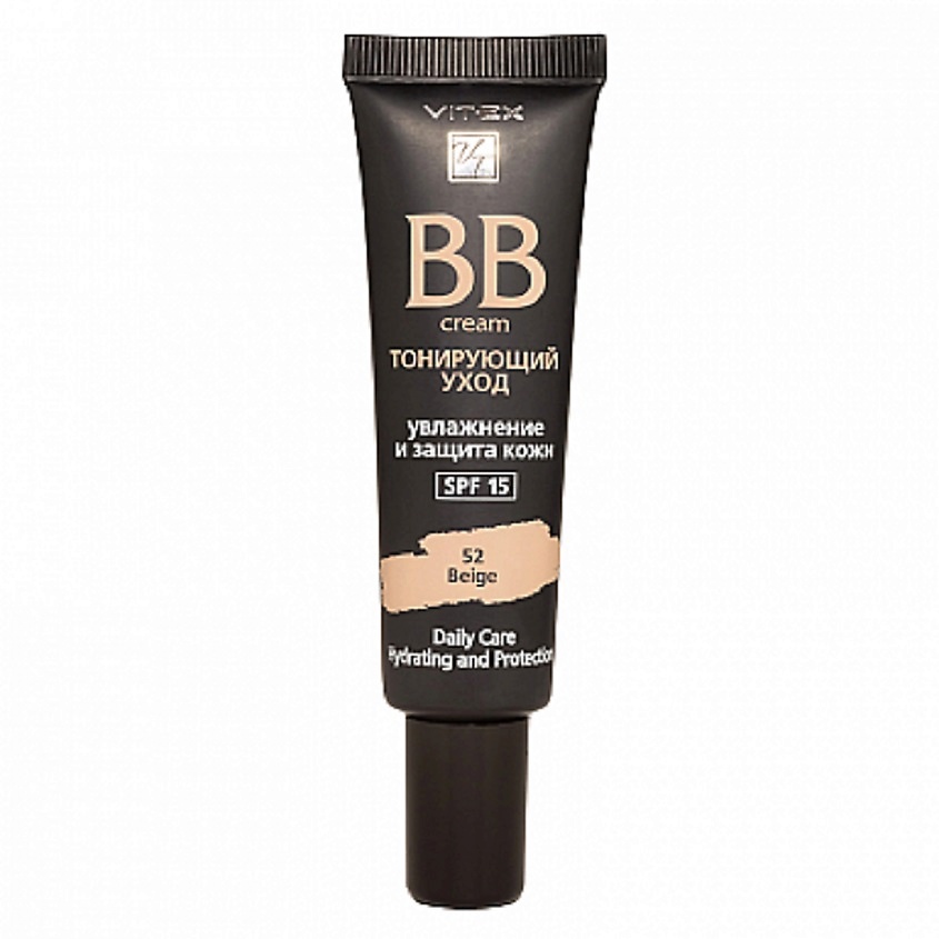 Изображение товара VITEX BB-крем Тонирующий уход SPF 15 тон 52 Beige для лица увлажнение и защита