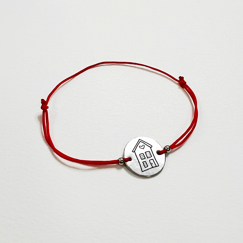 Изображение товара Браслет желаний с символом на красной нити регулируемый от бренда Сочиняй мечты