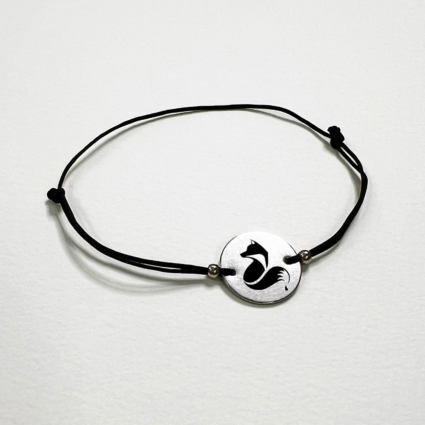 Изображение товара Браслет желаний Сочиняй мечты регулируемый с символом на красной нити