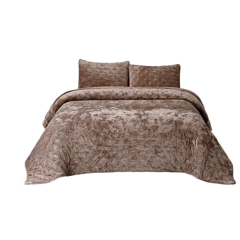 Изображение товара SOFI DE MARKO Покрывало с наволочками 240x260, Коричневый