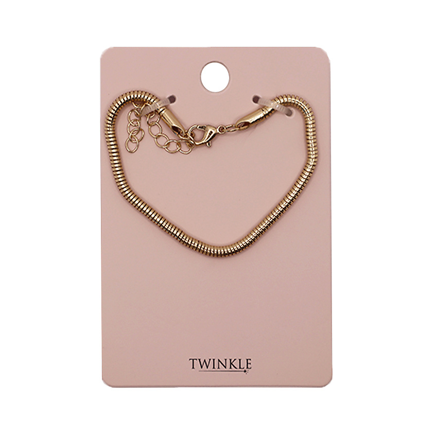 Изображение товара TWINKLE Браслет для шармов золотистый, 1 шт.