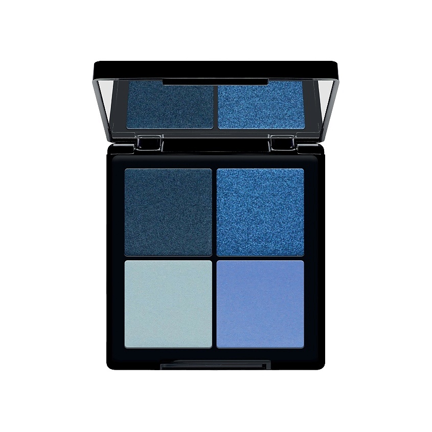 Изображение товара MAKE UP FACTORY Палетка теней Artist Studio Quad, № 68 Blue Zone, 7 г