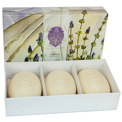 

LA FLORENTINA Набор Мыла Lavender. Лаванда 450.0, Набор Мыла Lavender. Лаванда